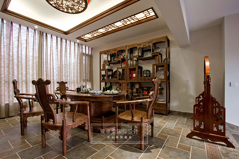 休閑茶室裝修實景圖